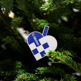 Wooden Christmas heart