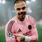 Målmandstrøje 25/26 kortærmet - Lyserød