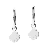 Løve Creol ørestikker sølv (10mm) 2 stk.