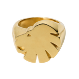 Løve Ring Forgyldt