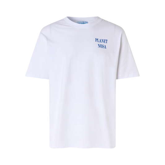 FCK x Planet Nusa Skate1 T-shirt White