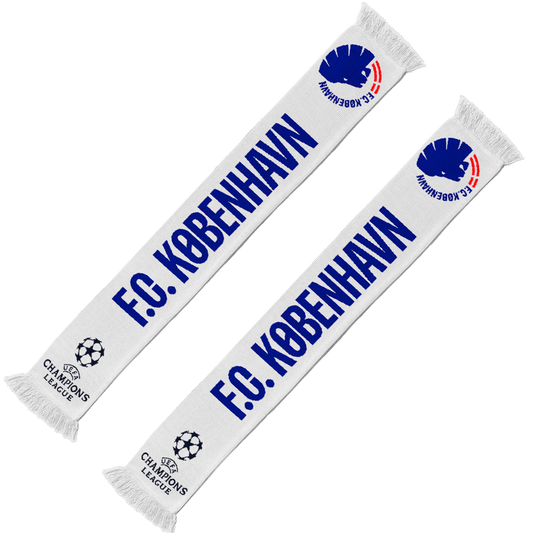 Champions League Halstørklæde Hvid