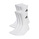 adidas Sport Crew Sokker Hvid 6-pak