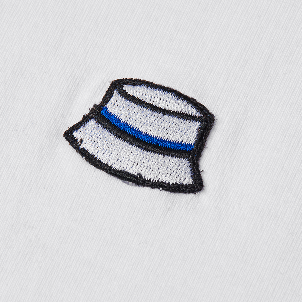 T-shirt Lifestyle BucketHat Patch White