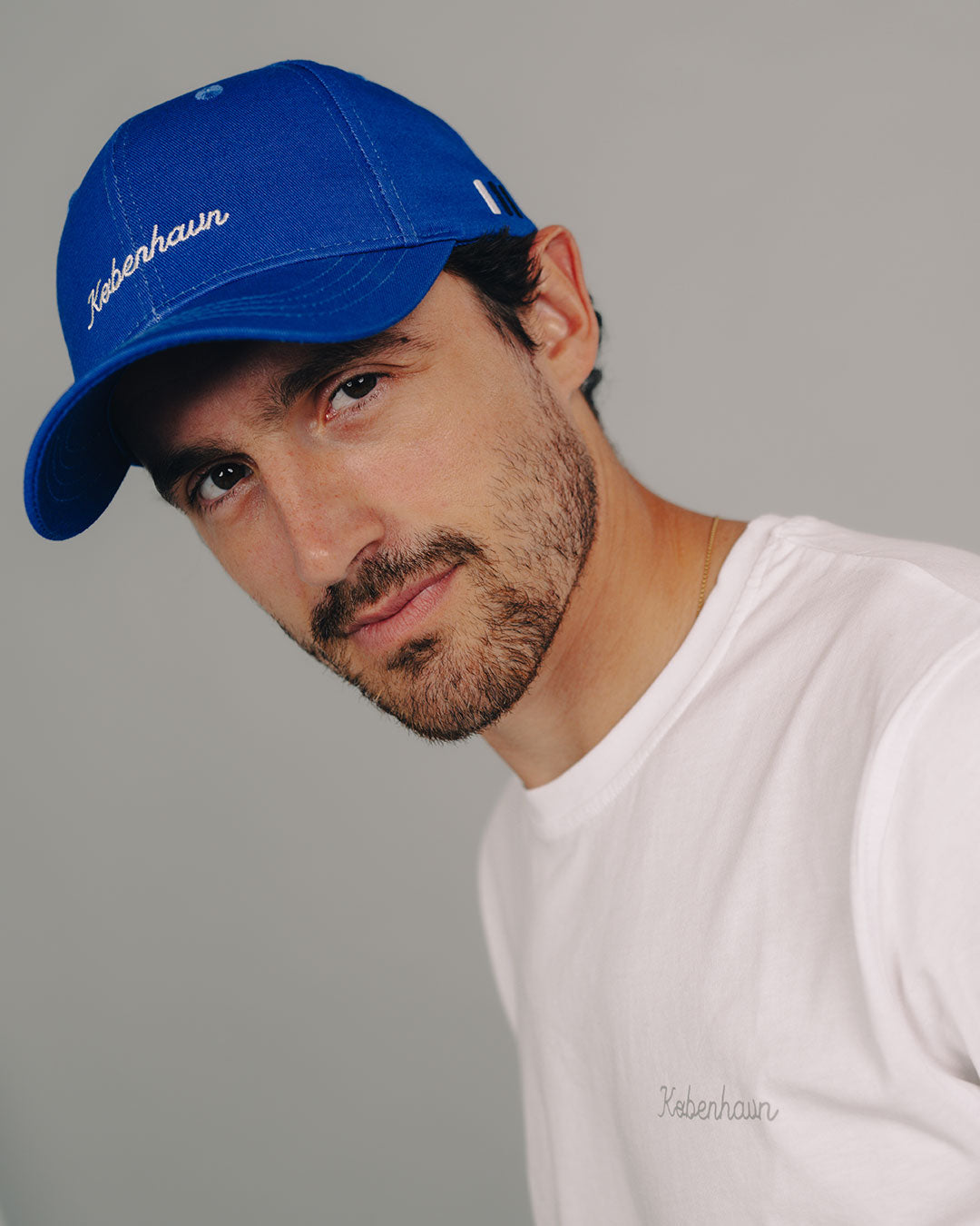 FCK x Les Deux Copenhagen Baseball Cap Blue