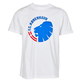 T-shirt Big logo Barn Hvid