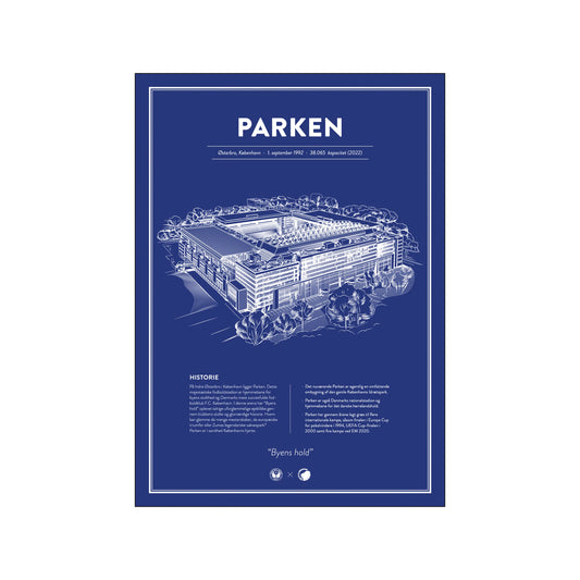 Poster & Frame - Parken - FC Copenhagen (Color)