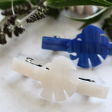 Lovely Large Hair Clip White