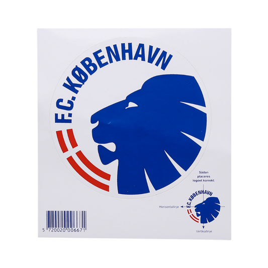 Sticker Logo 10 cm internal mounting