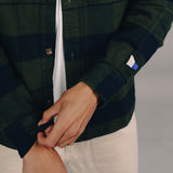 FCK x Les Deux Heavy Check Overshirt