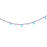 Light chain 10 meters - White/blue