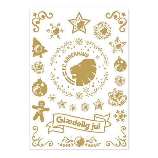 Julestickers til vindue