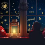 Julestickers til vindue