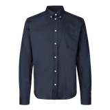 FCK x Les Deux Oxford Skjorte Dark Navy