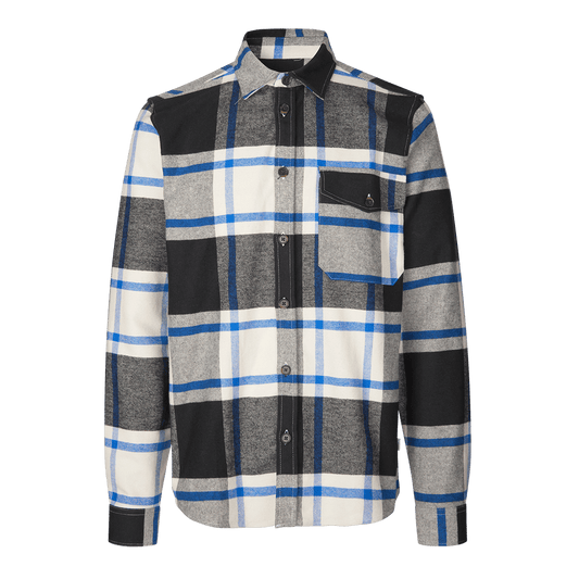 FCK x Les Deux Check Flannel Overshirt