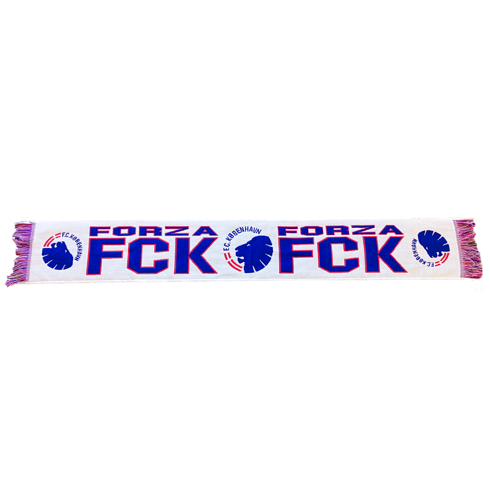 Halstørklæde Forza FCK Hvid
