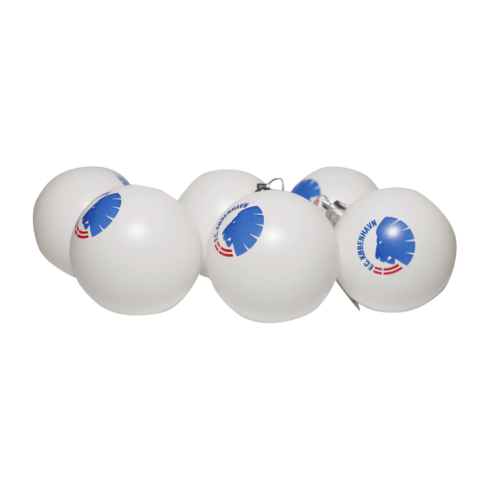 Christmas baubles 6-pack