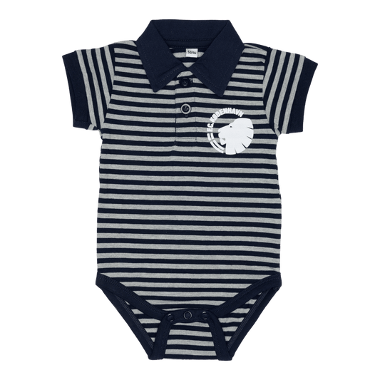 Body Stripe Flip - Navy/Grå