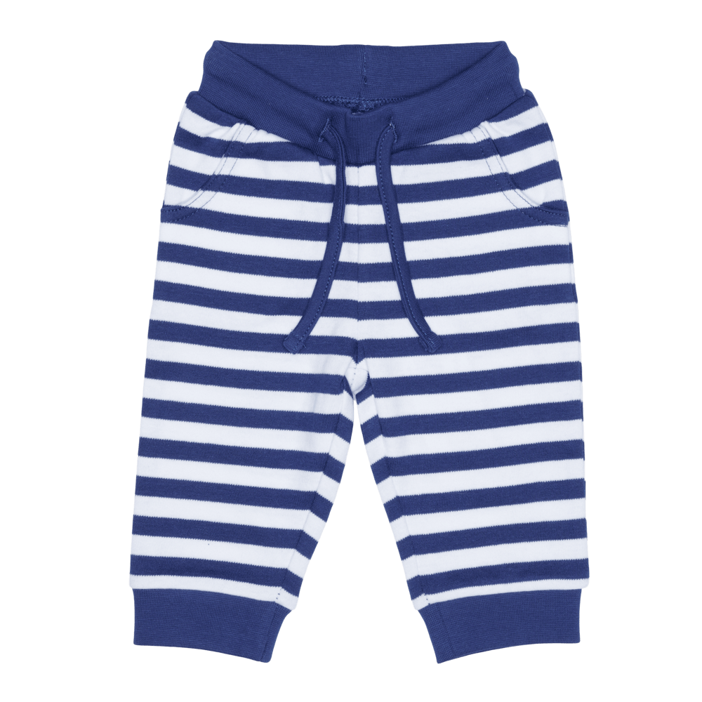Bukser Stripe Baby - Blå/Hvid