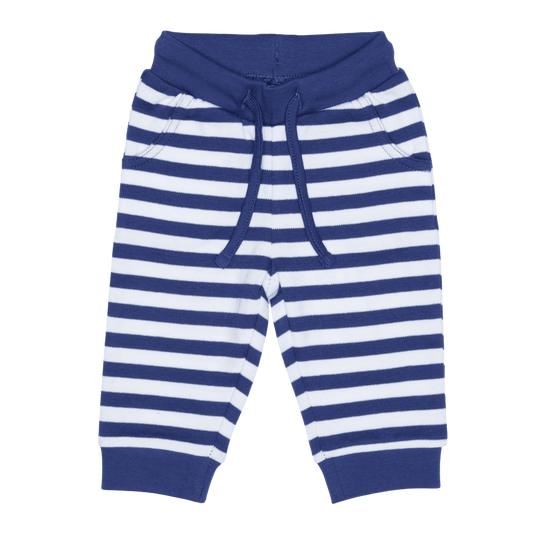 Bukser Stripe Baby - Blå/Hvid