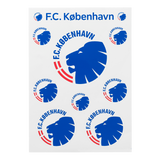 Klistermærke ark - Hvid